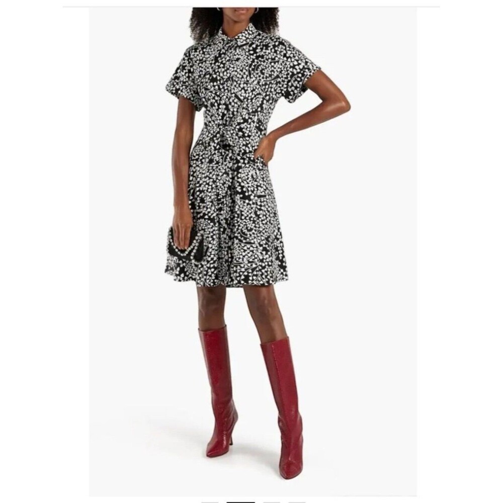 DIANE VON Furstenberg DVF Women's Albus Print Dress Size 6